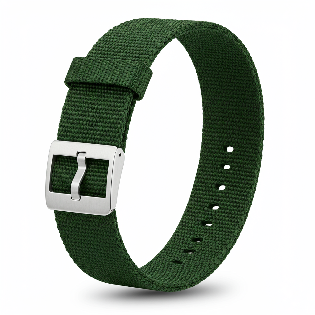 Sporty Textile Watch Strap