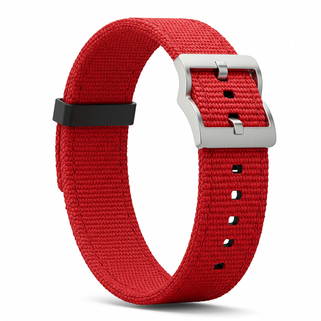 Sporty Textile Watch Strap